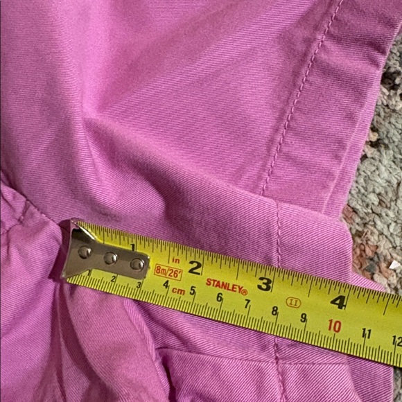 Women’s J. Crew chino shorts. Size 12 and color purple - Picture 5 of 8